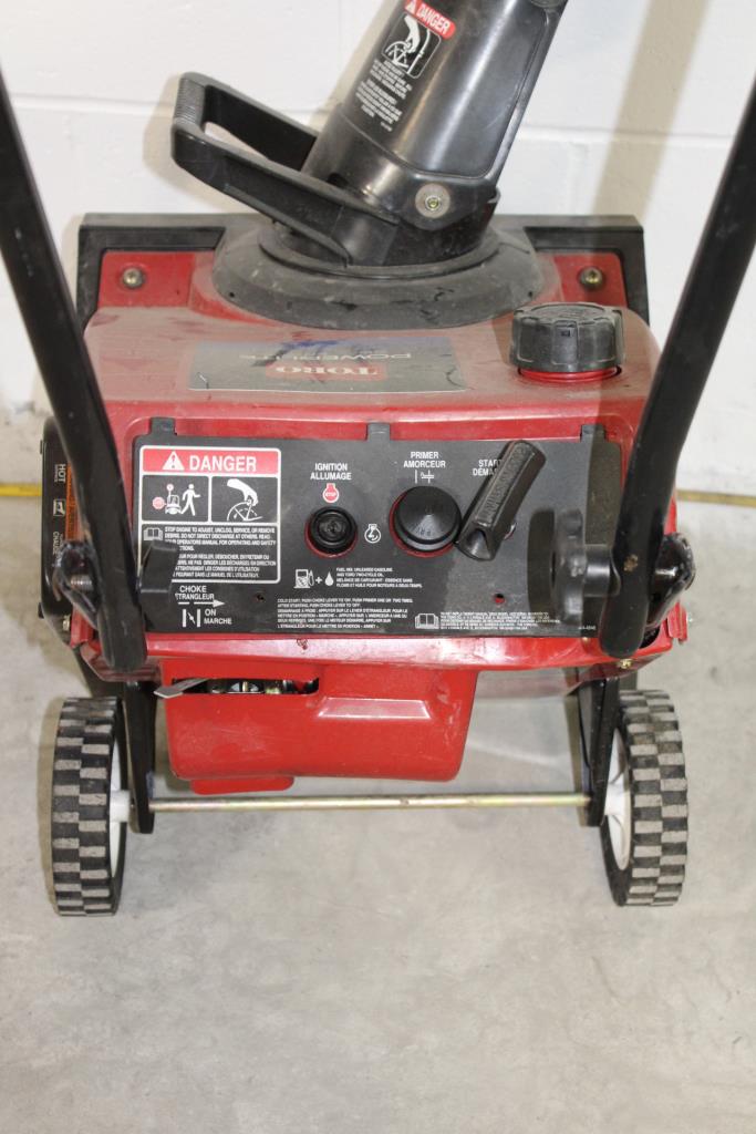 Toro Powerlite 98CC Snow Blower | Property Room