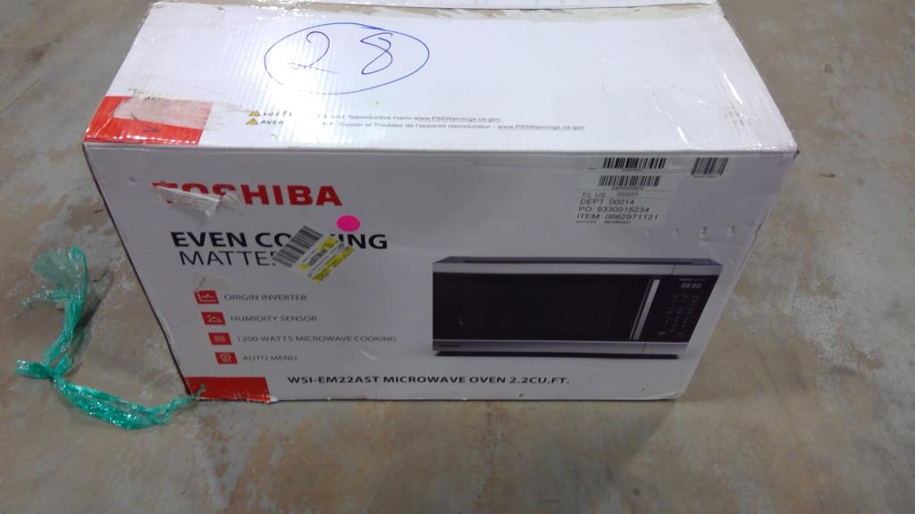 Toshiba 1200w Microwave