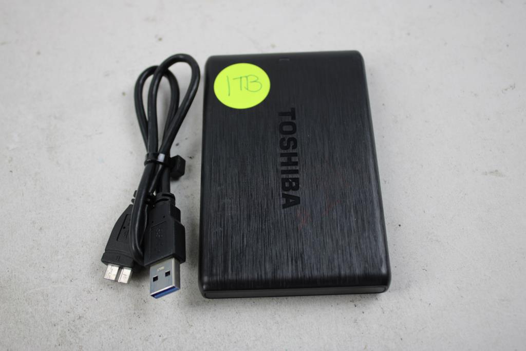 Toshiba Portable Hard Drive  1Tb