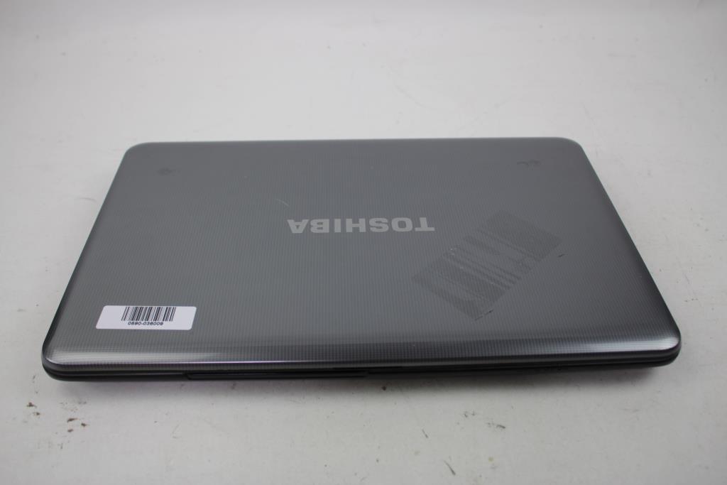 Toshiba Satellite Laptop, Gray