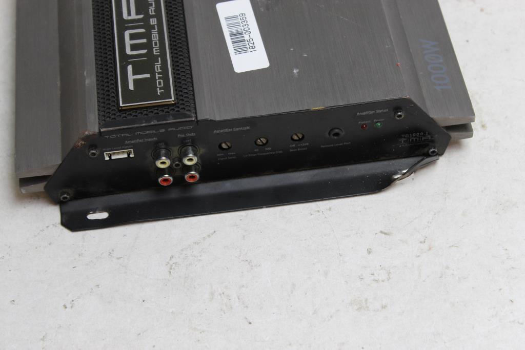 Total Mobile Audio Amplifier Property Room