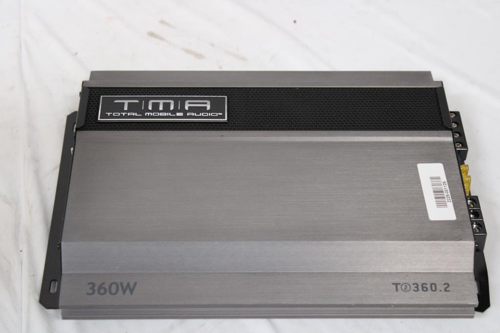 Total Mobile Audio T360.2 Two-Channel Amplifier