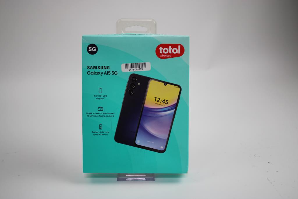 Total Wireless 5G Samsung Galaxy A15 5G Prepaid Smartphone