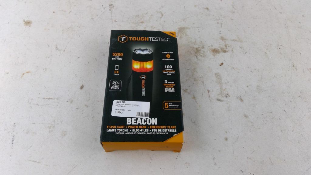 Tough Tested Beacon Flashlight