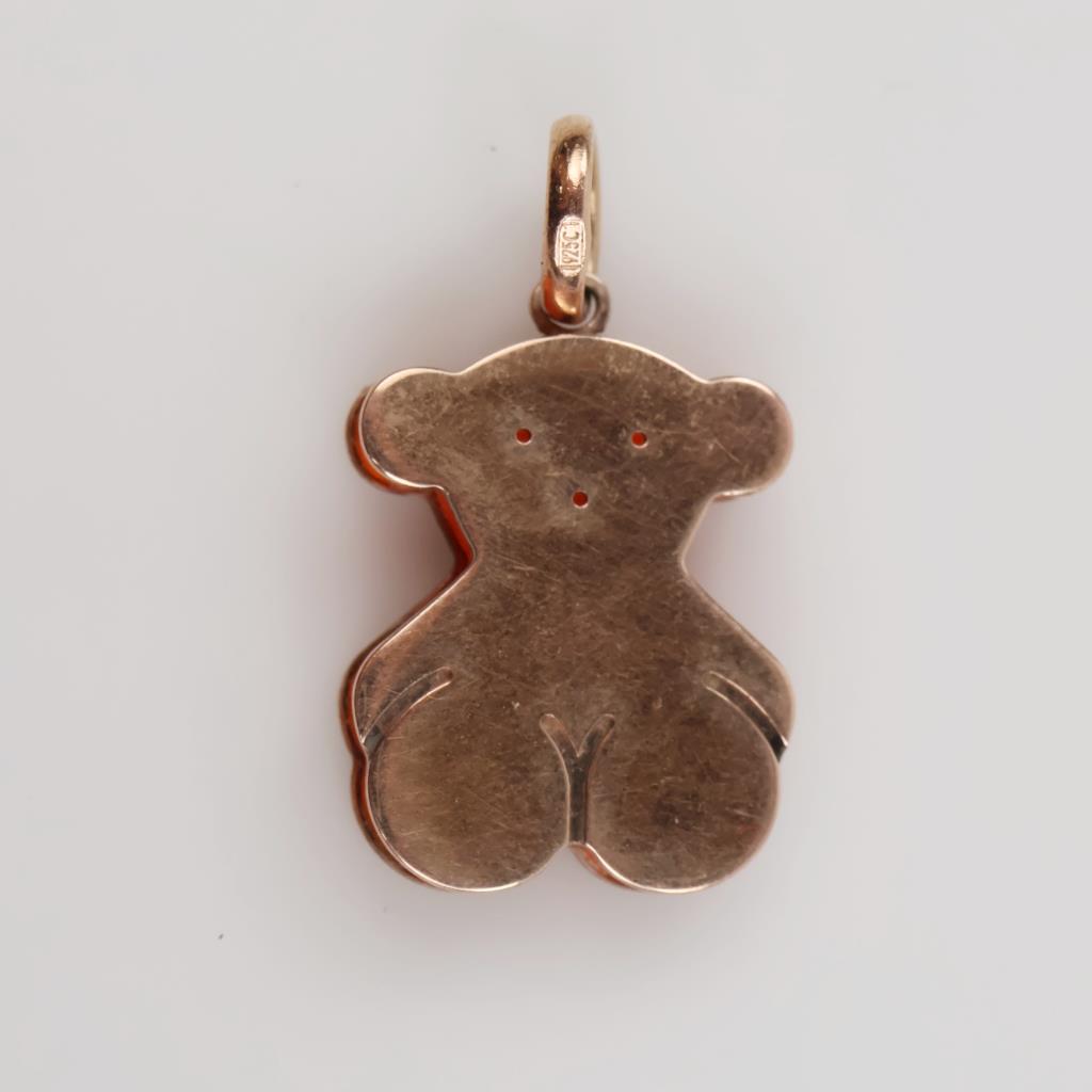 Tous Vermeil Resin Accent Pendant