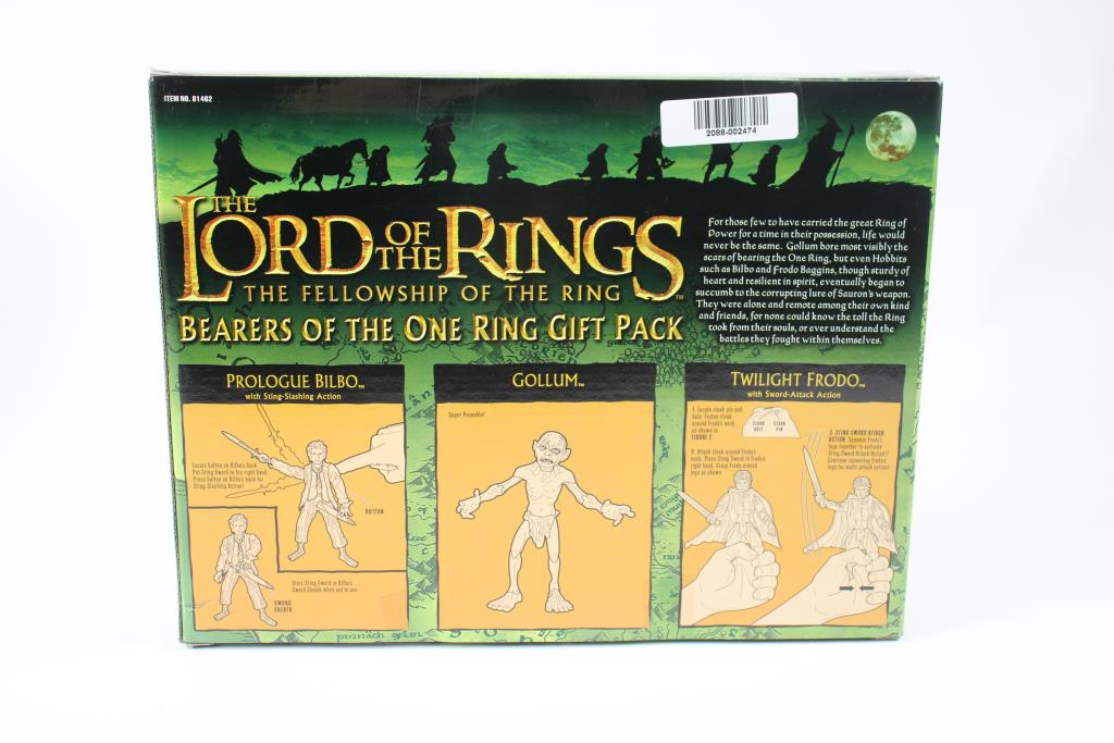 Toy Biz The Lord Of The Rings The Fellowship Of The Ring Bearers Of The ...
