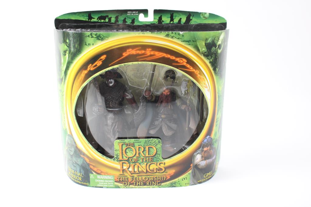 Toy Biz The Lord Of The Rings The Fellowship Of The Ring Uruk-Hai ...