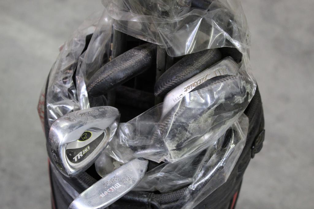 Toyota Golf Bag With Clubs, 10 Pieces Property Room