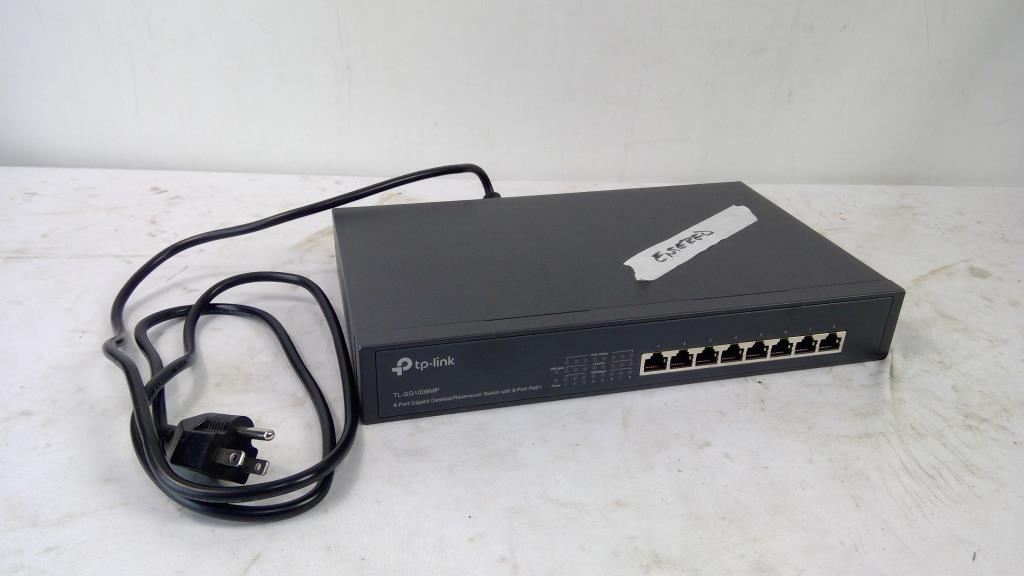 TP-Link 8=Port Gigabit Desktop/Rackmount Switch With 8-Port PoE+