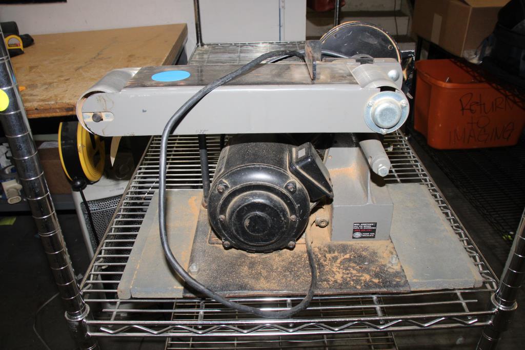 Tradesman 8180 4Inch X 6Inch Belt/Disc Sander Property Room