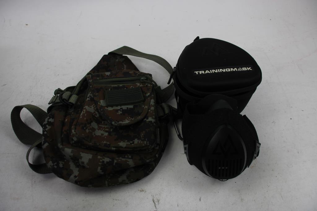 Trainingmask, Binoculars, Bags And More