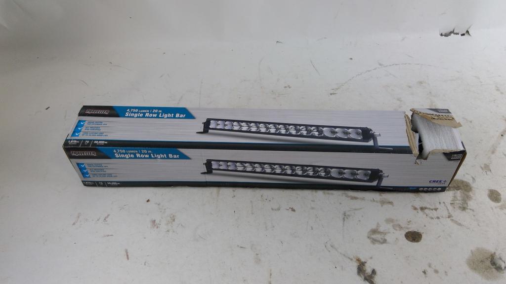 Traveller SIngle Row Light Bar