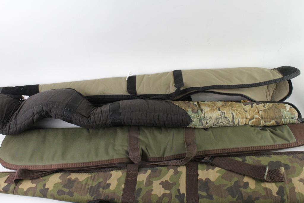 Trekker Soft Shell Rifle Case And More, 6 Pieces Property Room