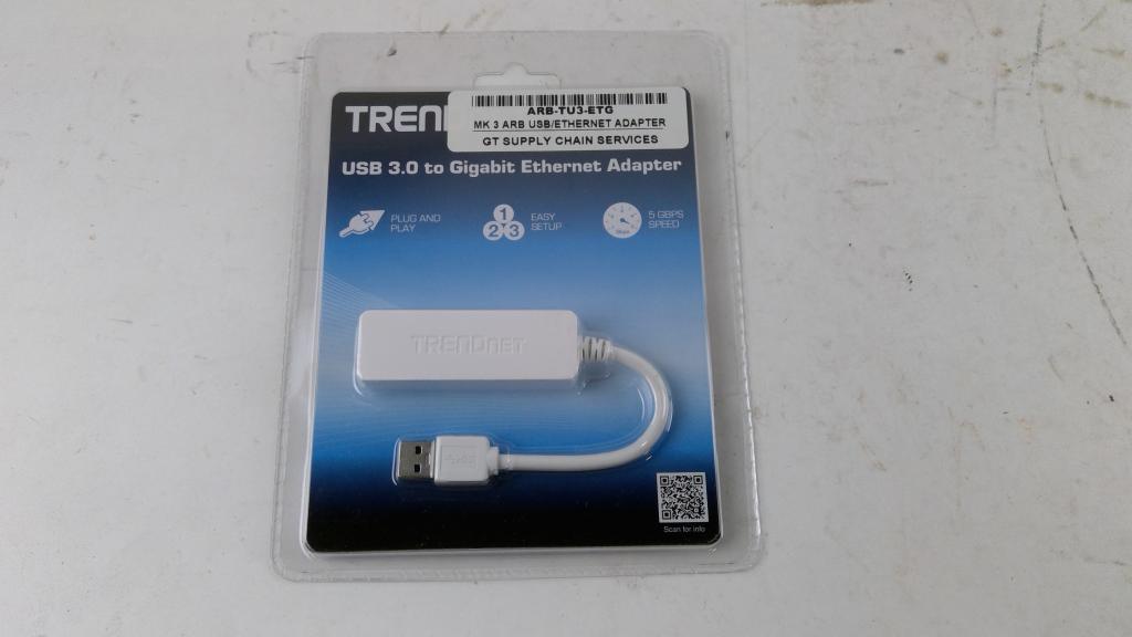 Trendnet USB 3.0 To Gigabit Ethernet Adapter