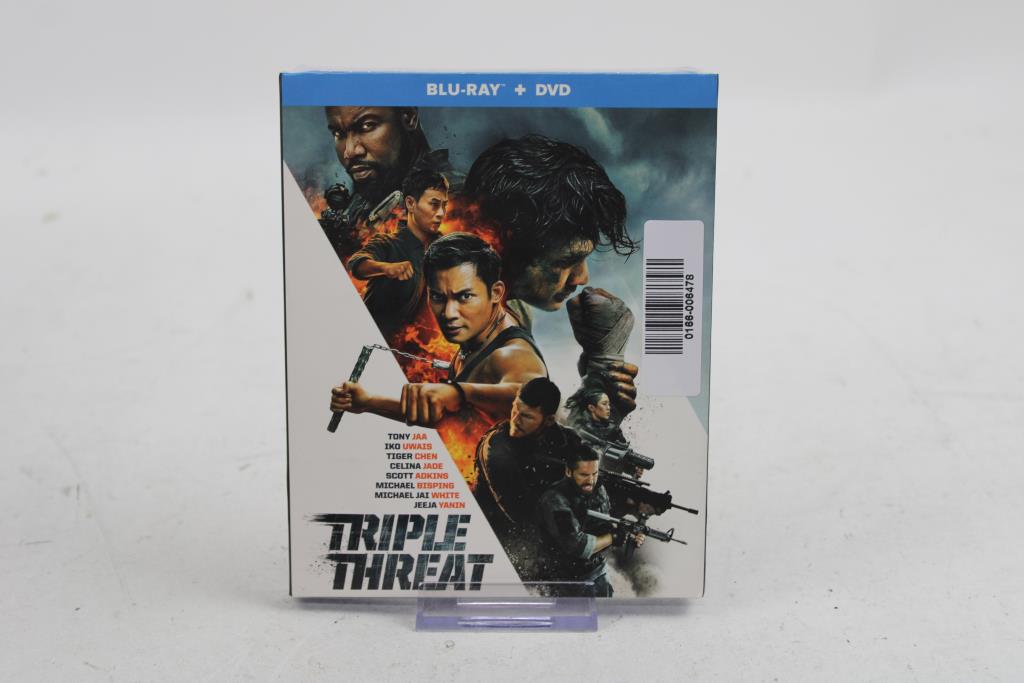 Triple Threat (2018) Blu-Ray + DVD
