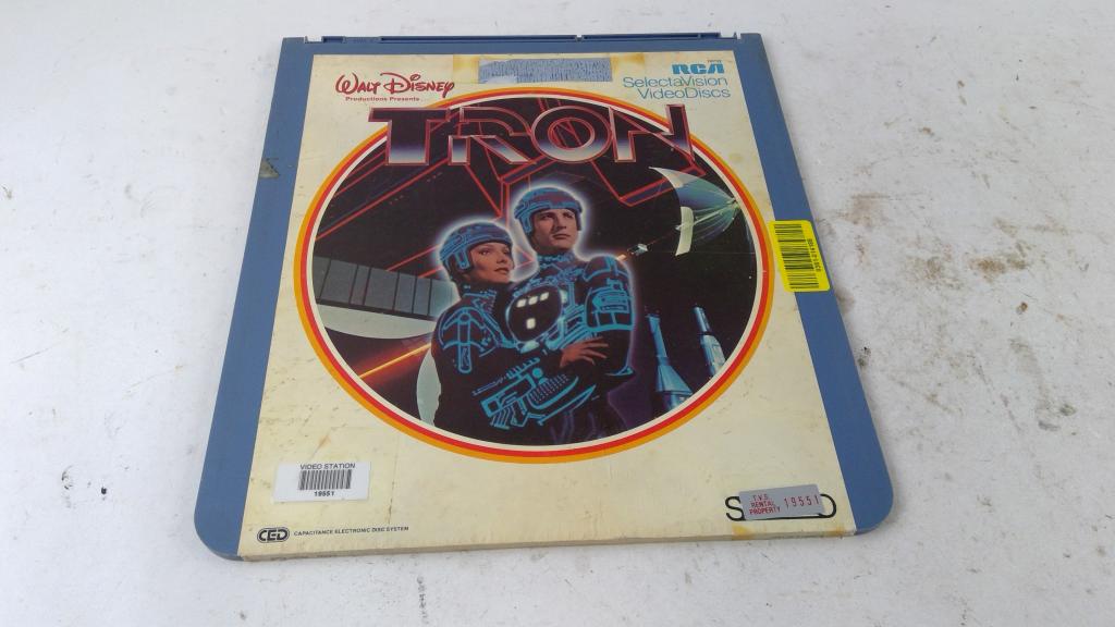 Tron Laser Disc