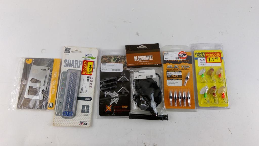 Trophy Ridge Arrow Tips, Mossy Oak Arrow Tips, And More, 6 Pieces