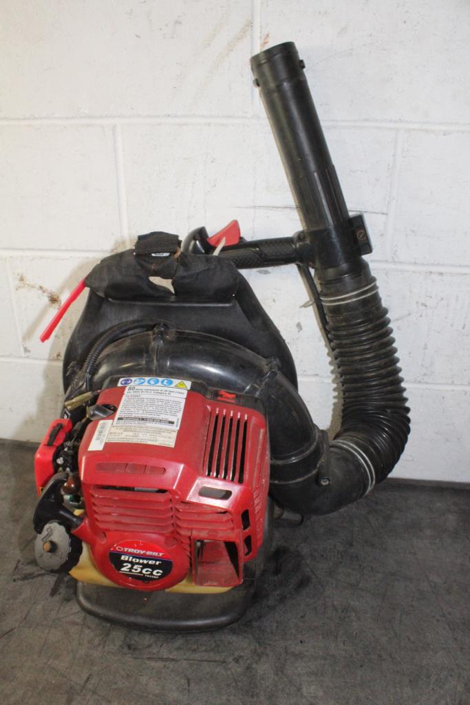 TroyBilt Backpack Blower Property Room