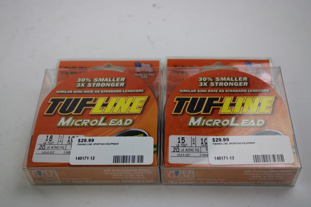 Tuf-Line MicroLead Fishing Line, 2 Pieces