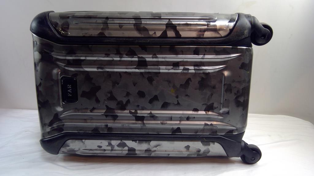 Tumi 4Wheel Hard Shell Carry On Suitcase, Grey Property Room