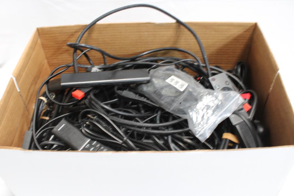 TV Power Cords And Remote Controls