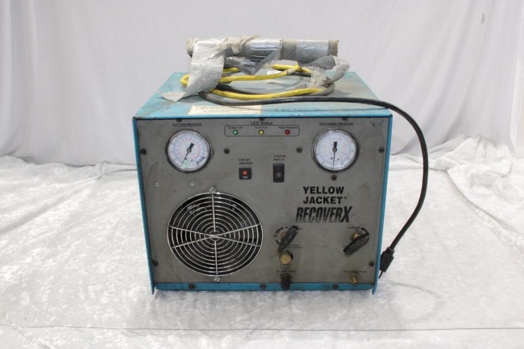 Twin Cylinder Oilless Refrigerant Recovery Unit Property Room