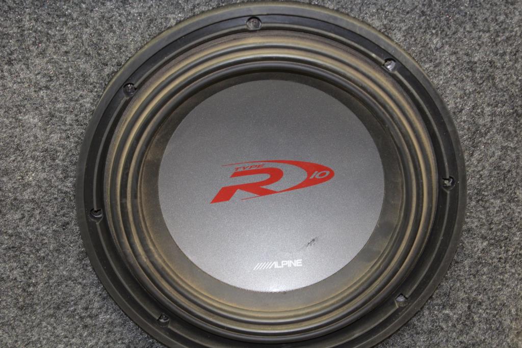 Two Alpine Type R Subwoofers | Property Room