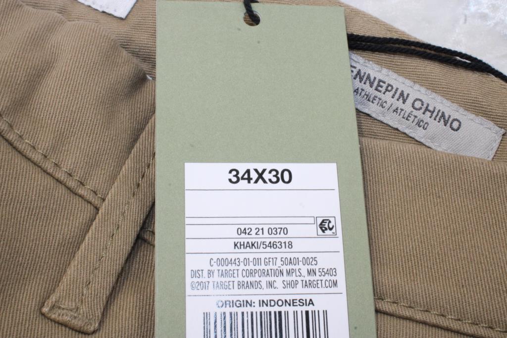 Two Pairs Of Mens' Pants From Target (AllinMotion And Goodfellow