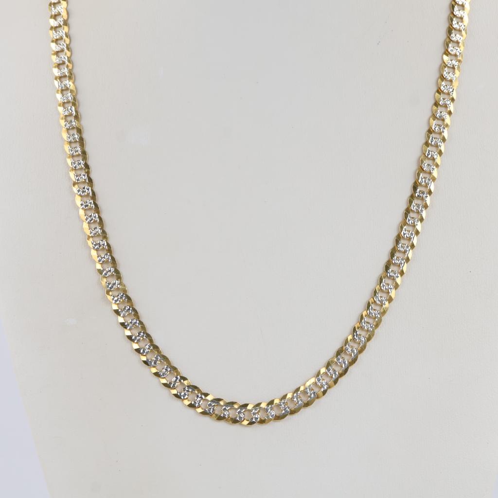 Two Tone 0.900 Silver Necklace