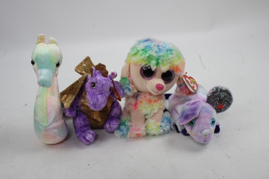 TY Beanie Baby, 7 Pieces