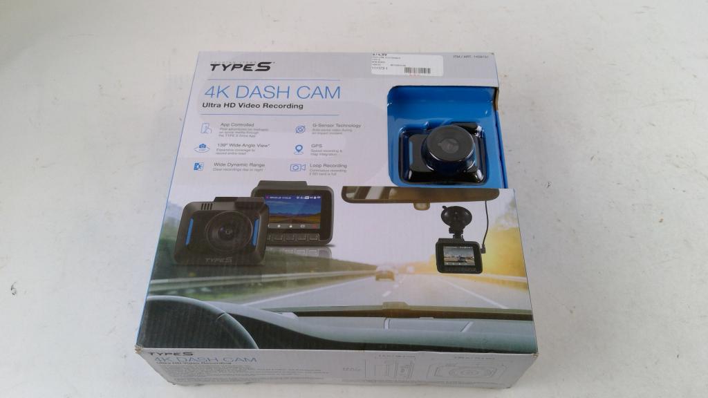 Type S 4k Dash Cam