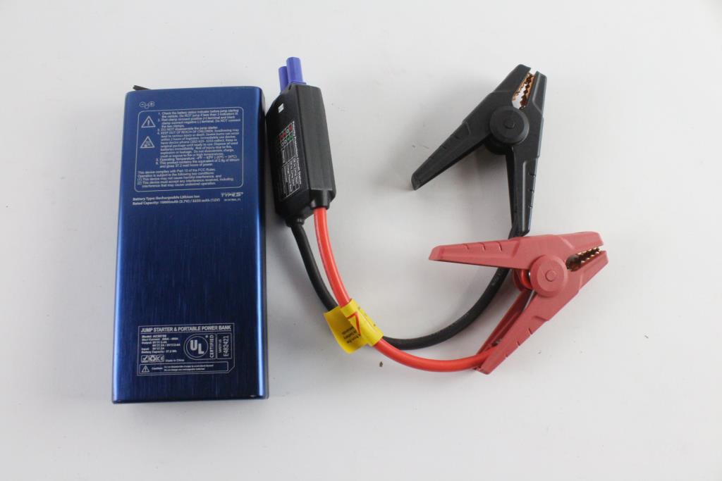 Type S Jump Starter And Portable Power Bank Property Room