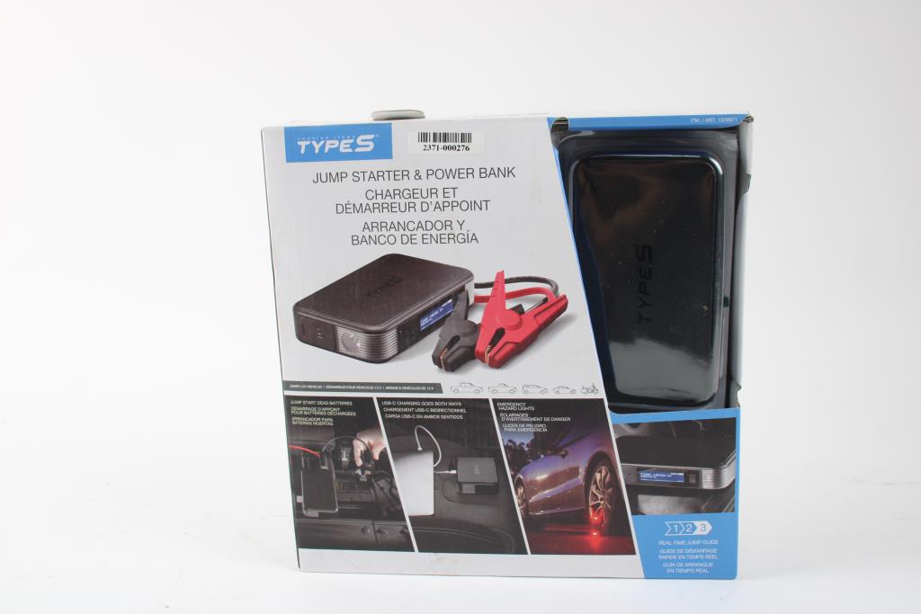Type S Power Bank/ Jump Starter Property Room