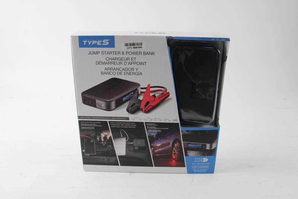Type S Power Bank/ Jump Starters Property Room