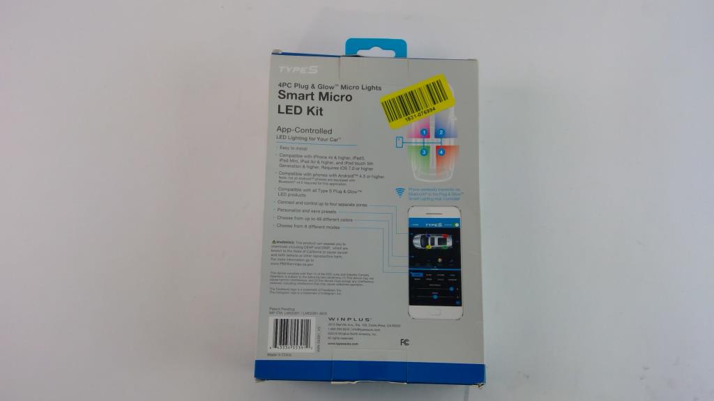 Type S Smart Micro LED Kit Property Room