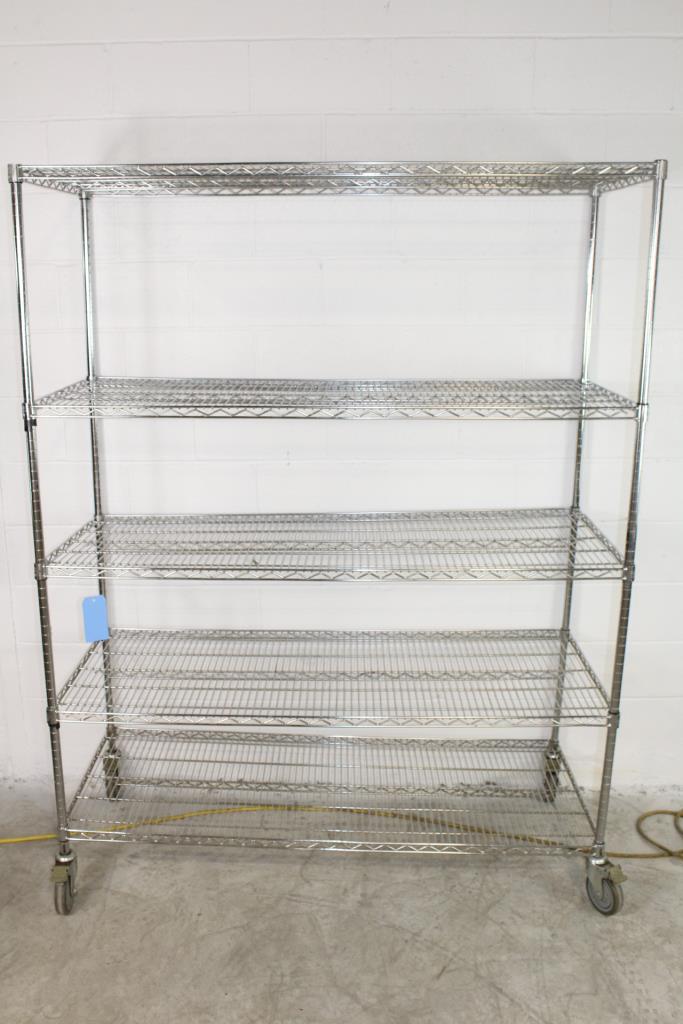 ULINE 5 Tier Cart ULINE 5 Tier Cart