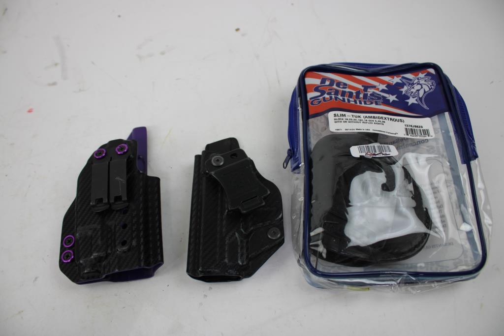 Uncle Mike's, Blackhawk!, De Santis Gun Holsters, 9 Pieces