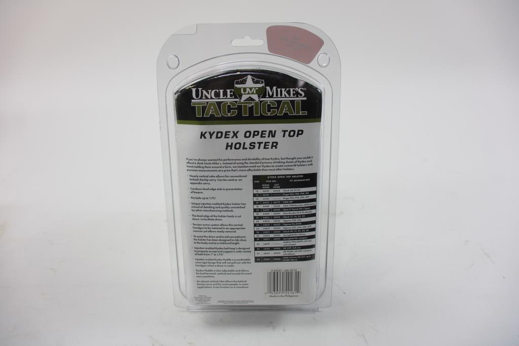 Uncle Mike's Tactical Gun Holster Property Room