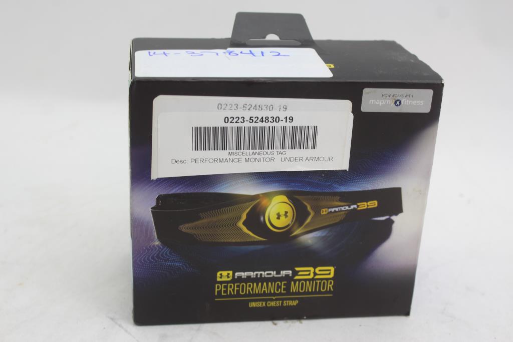 under armour chest strap