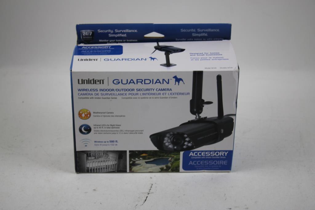 Uniden Guardian Wireless Indoor/Outdoor Security Camera