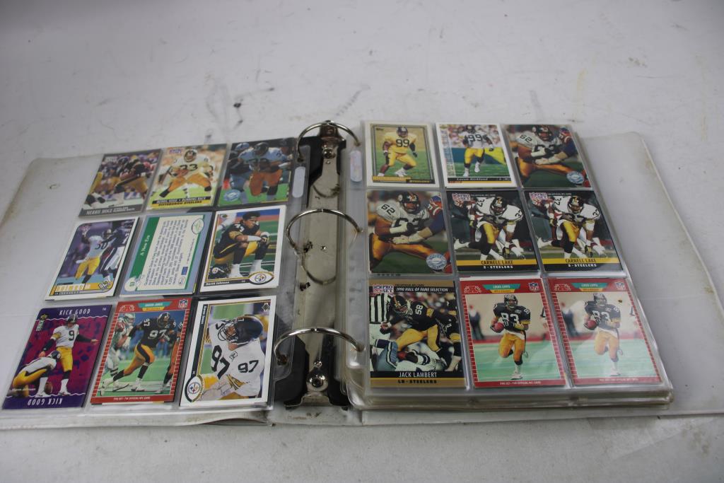 Upper Deck, Fleer, Topps Football Cards 300+