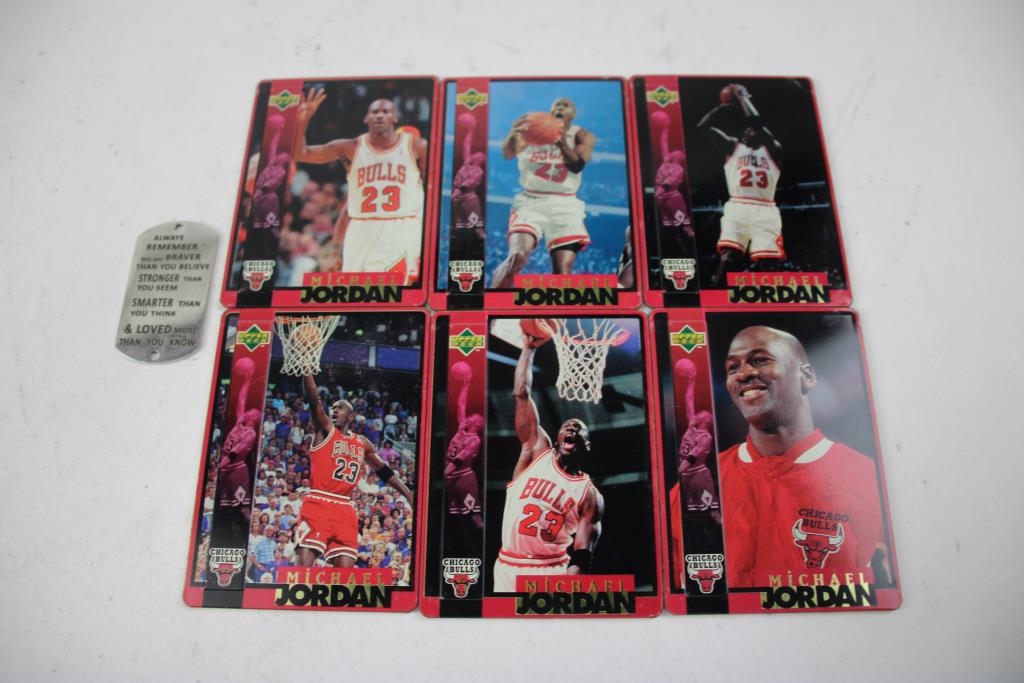 upper deck 5 all metal collector cards