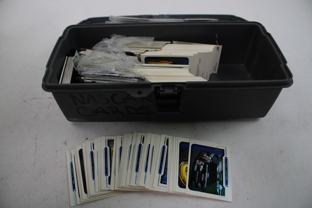 Upper Deck NASCAR Trading Cards 100+ Pieces With Ektelon Raquetball Racqet