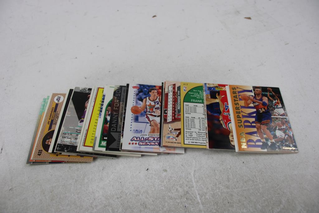 Upper Deck, NBAHoops, Topps Basketball Trading Cards