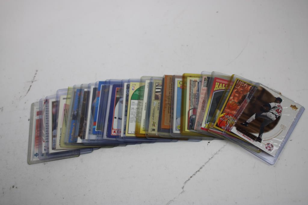 Upper Deck, Topps, Baseball, Football, Basketball Cards, 100+ Pieces