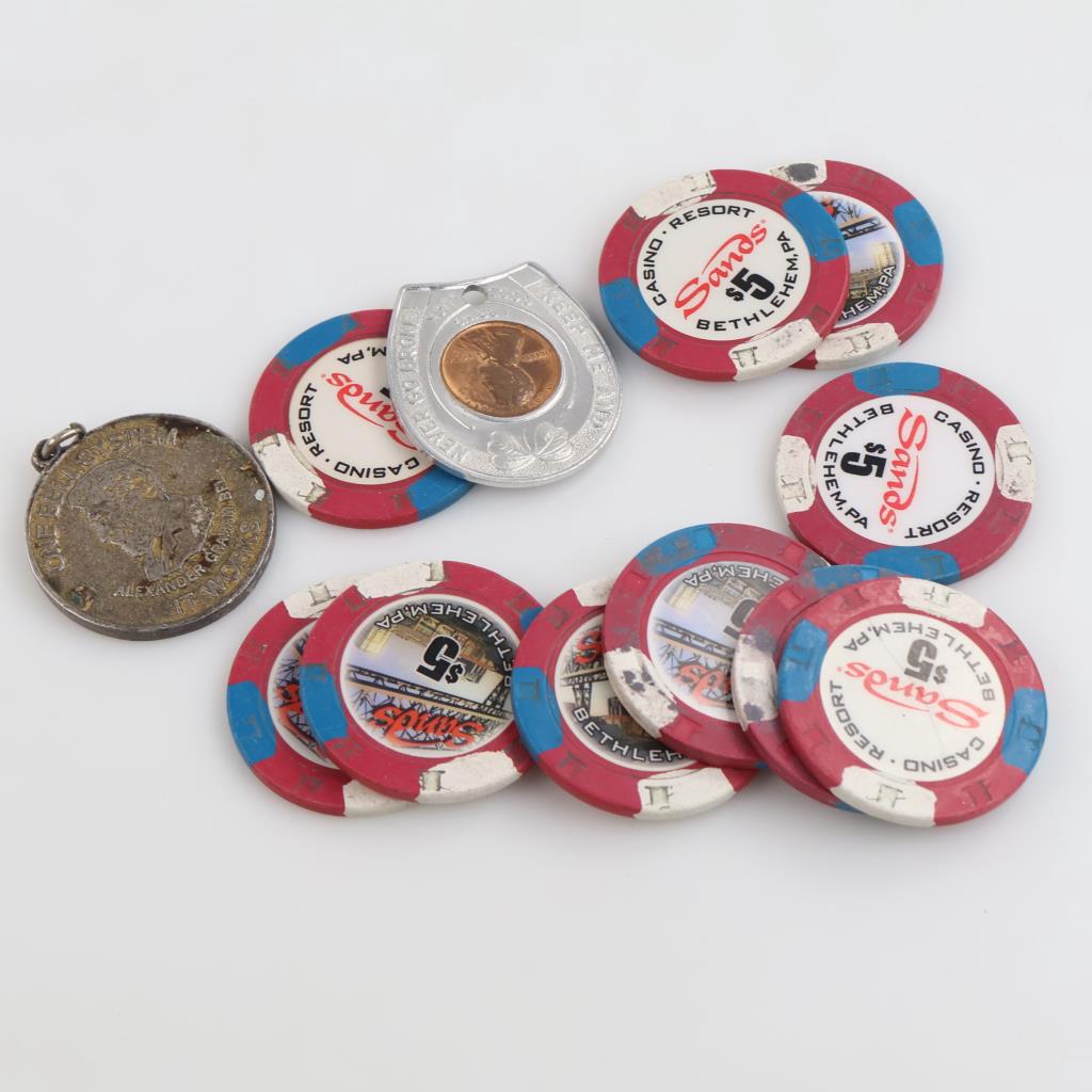 US Coin And Tokens, 10+ Pieces