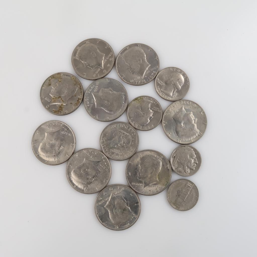 US Currency, 14 Pieces