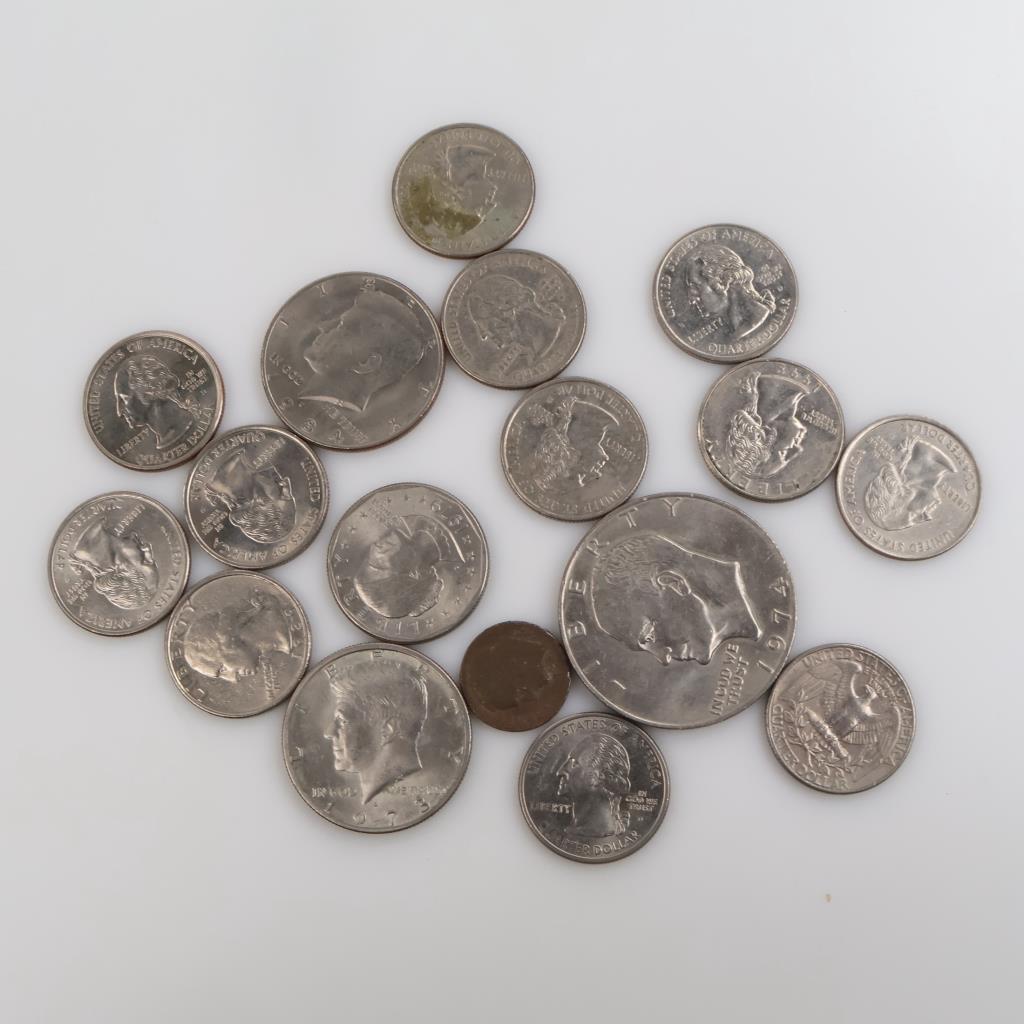 US Currency,17 Pieces