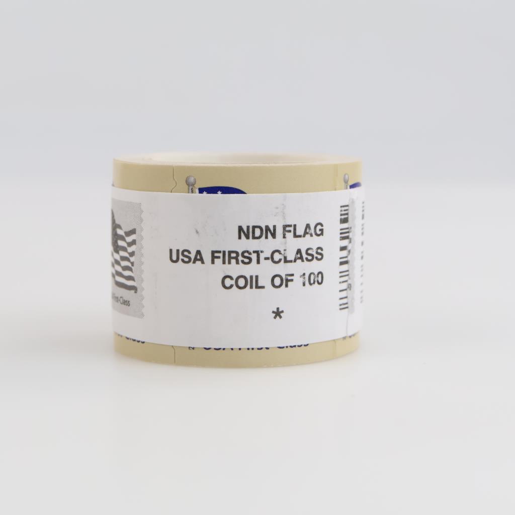 US First Class Flag Stamps, Coil Of 100