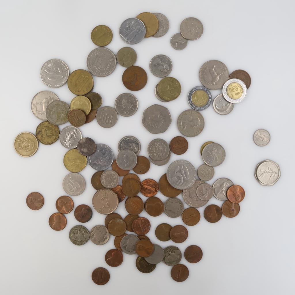 US & Foreign Currency, 1+lbs